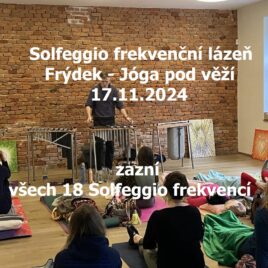 Očistná a uvolňující frekvenční lázeň – Frýdek-Místek – neděle 17.11.2024